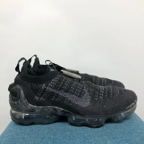 Nike women's air vapormax 2020 flyknit black/dark grey shoes size 10 - Picture 15 of 16